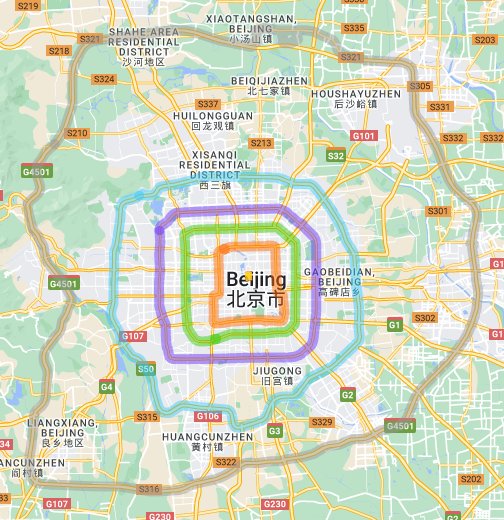 Travel Business Assistance | Beijing | Ring Road System