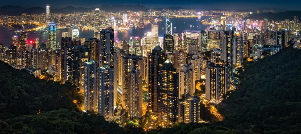 Travel Business Assistance | S.A.R. Hong Kong | Skyline Nighttime